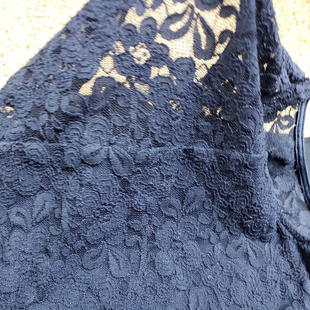 Dark Blue Romper - Picture 4 of 5